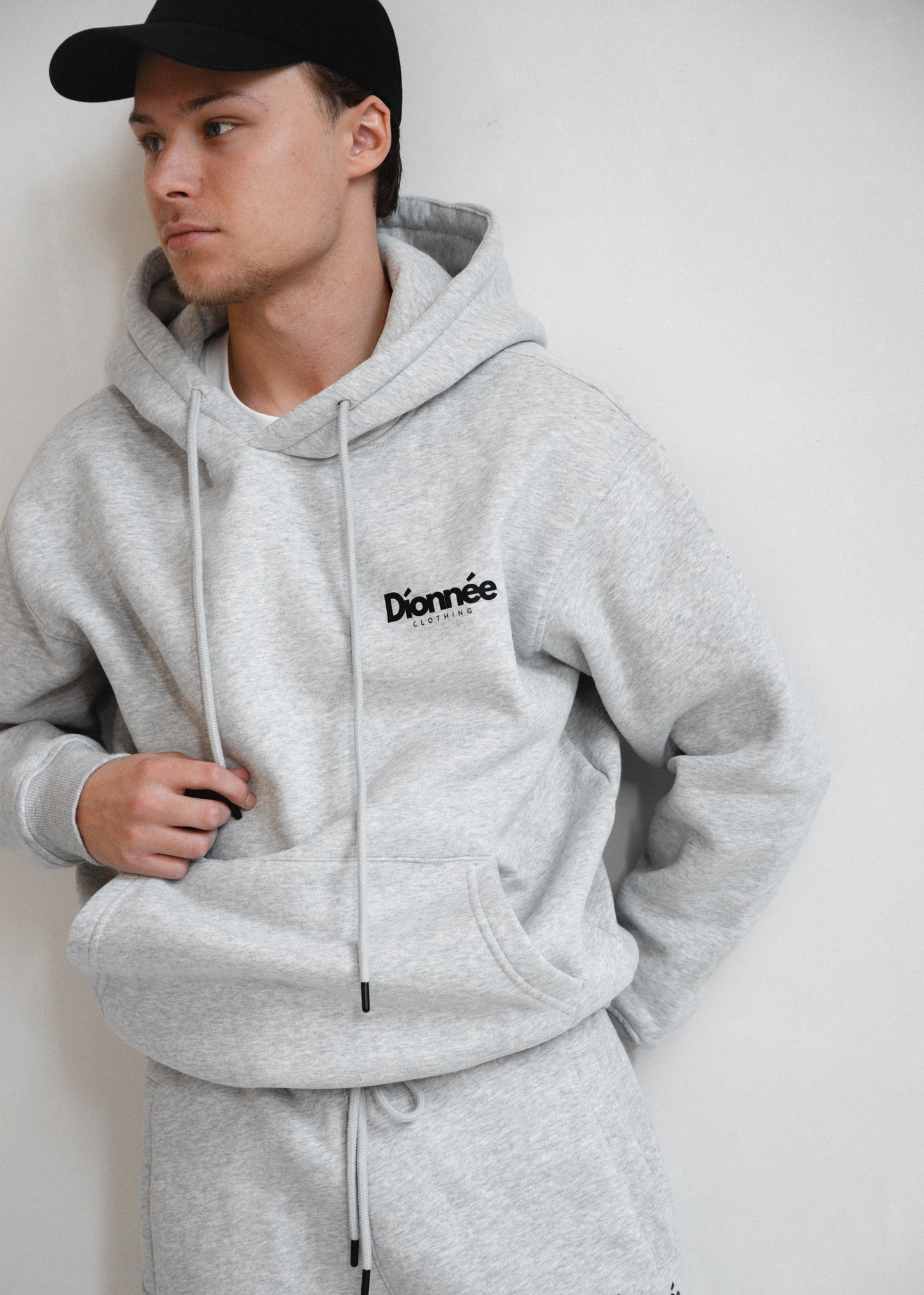 Classic hoodie light gray