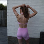 Roze sport bh