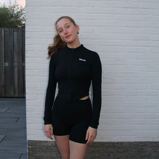 Zwarte sport short