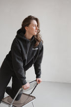 Classic hoodie dark gray