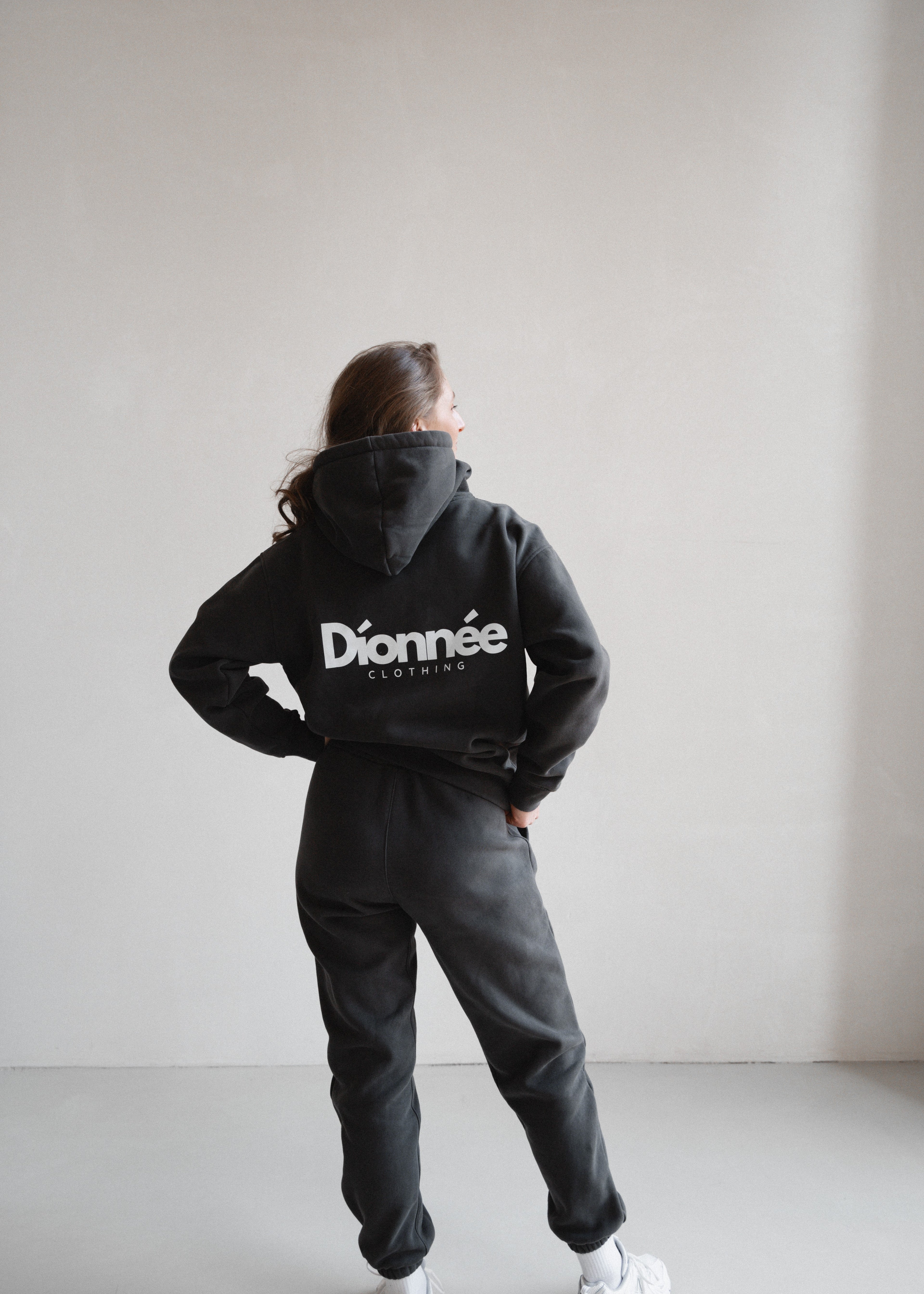 Classic hoodie dark gray