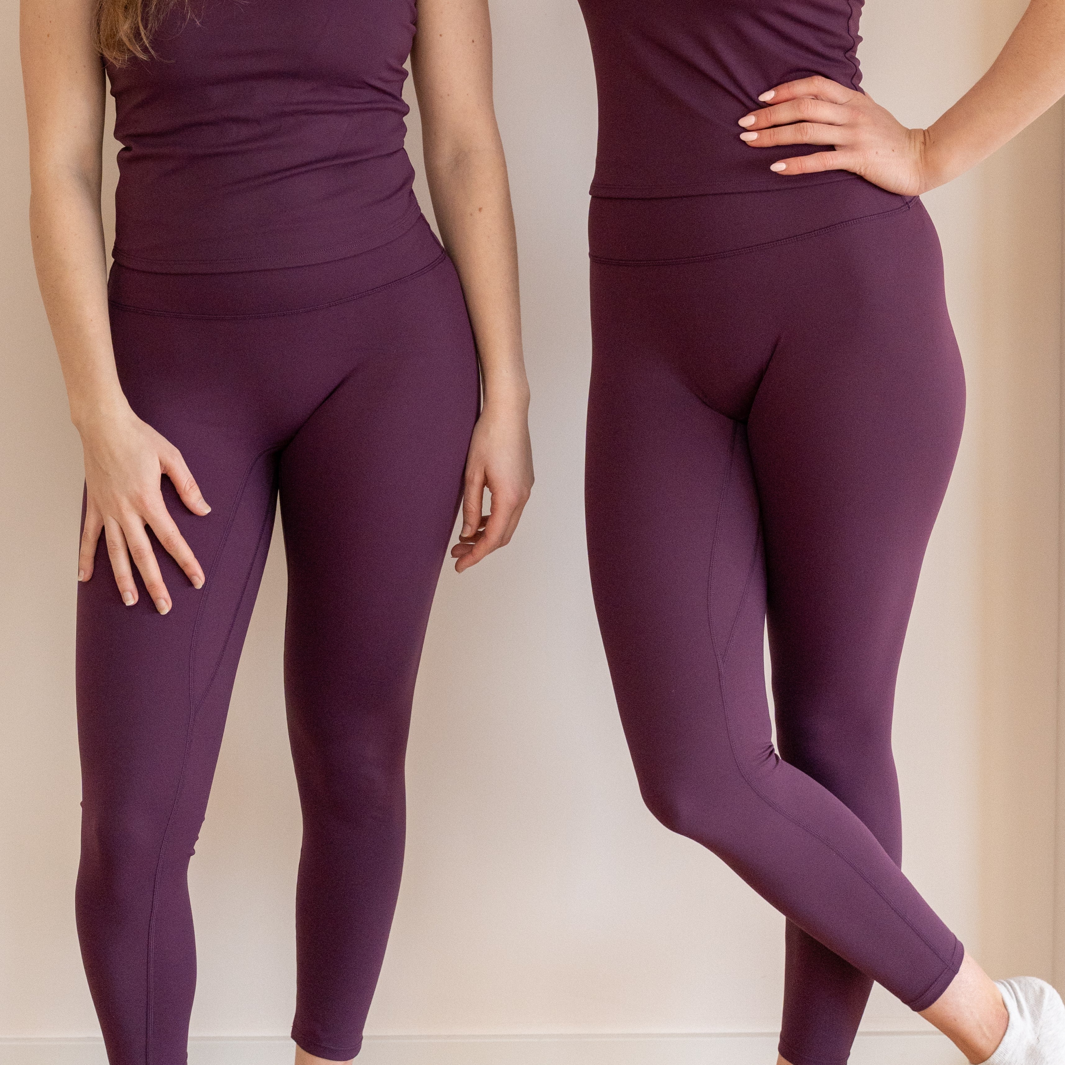 Legging deep purple